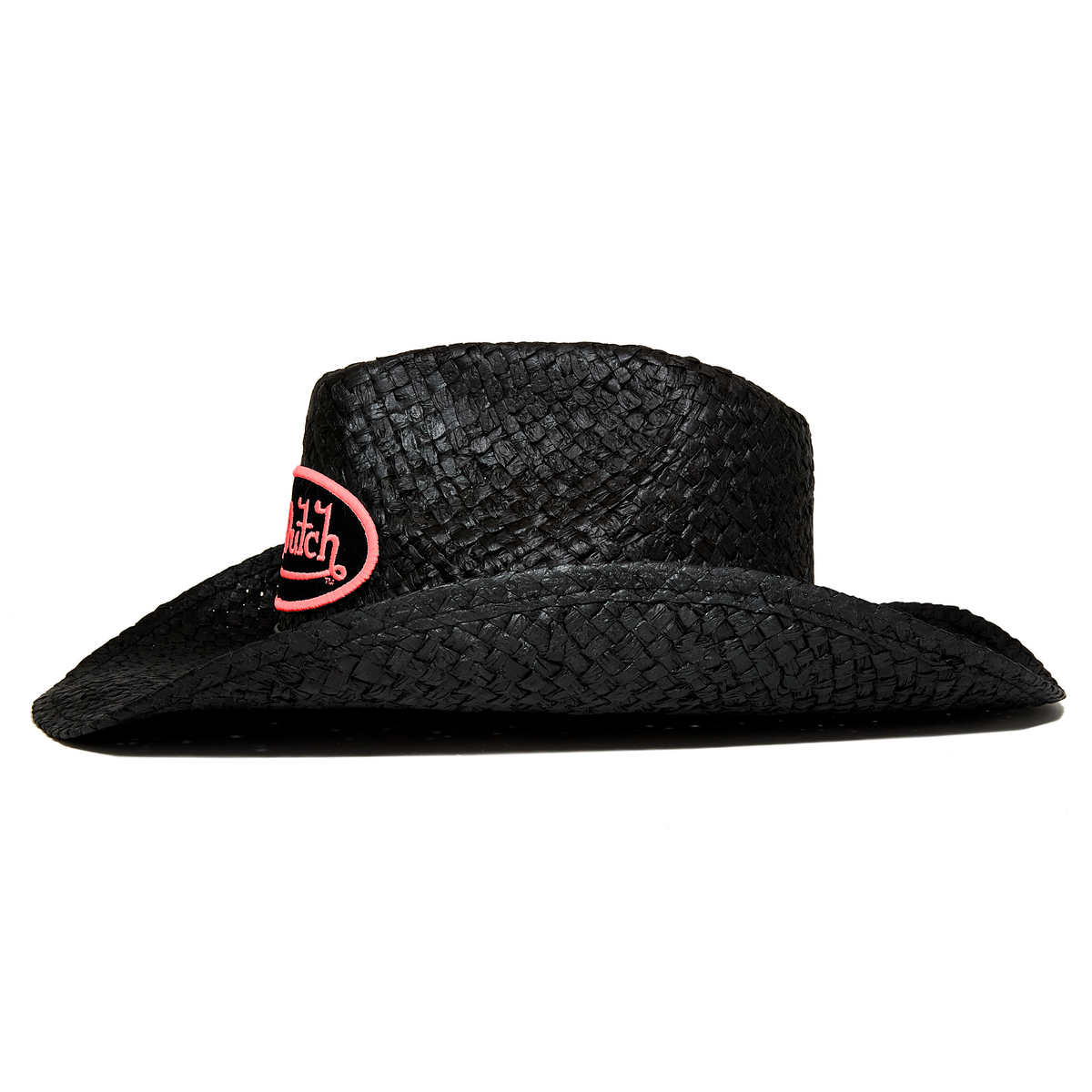 Black & Pink Classic Cowboy Hat