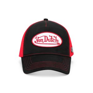 Black and Red Mesh