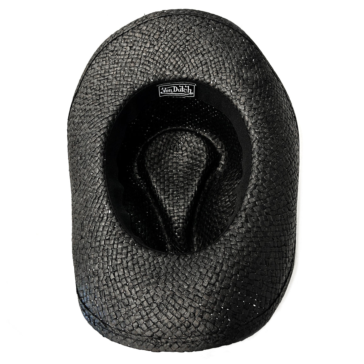 Von Dutch Black & White Classic Cowboy Hat