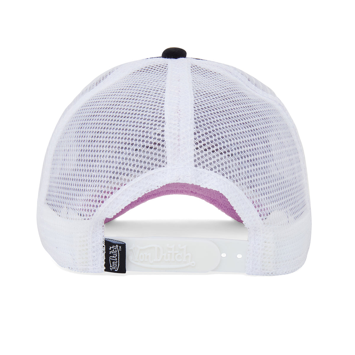 Black Chenille Trucker Hat