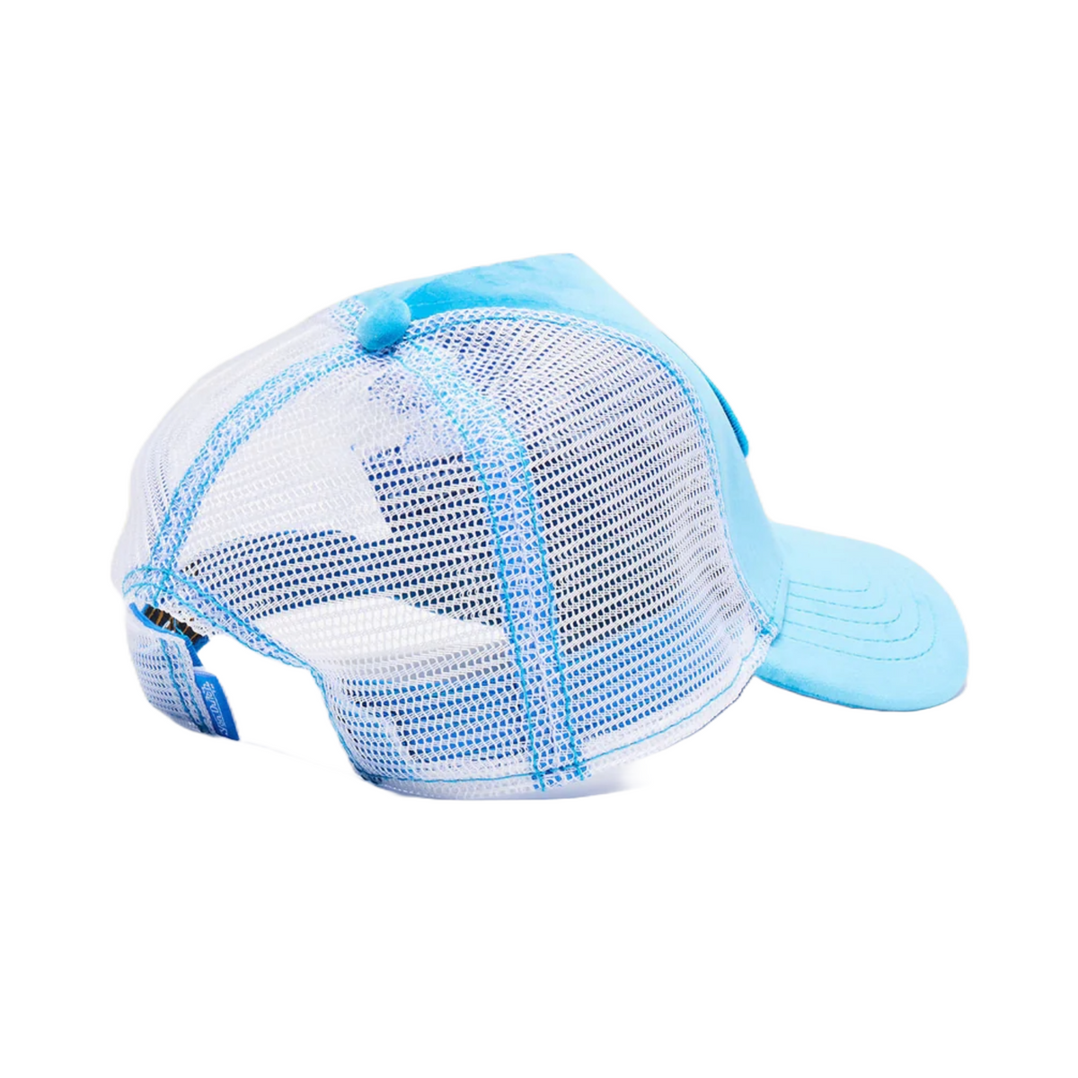 Blue Crush Velvet Trucker Hat