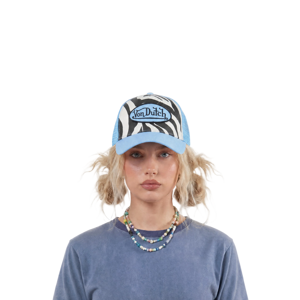 Zebra Trucker Hat