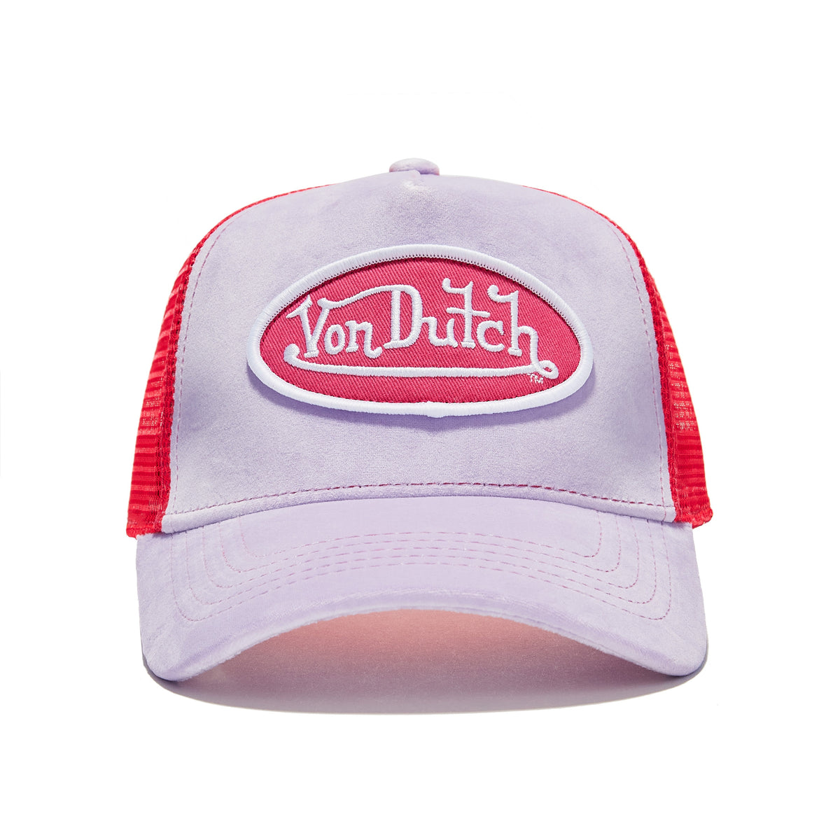 Von Dutch Bubblegum Crush Velvet Trucker Hat