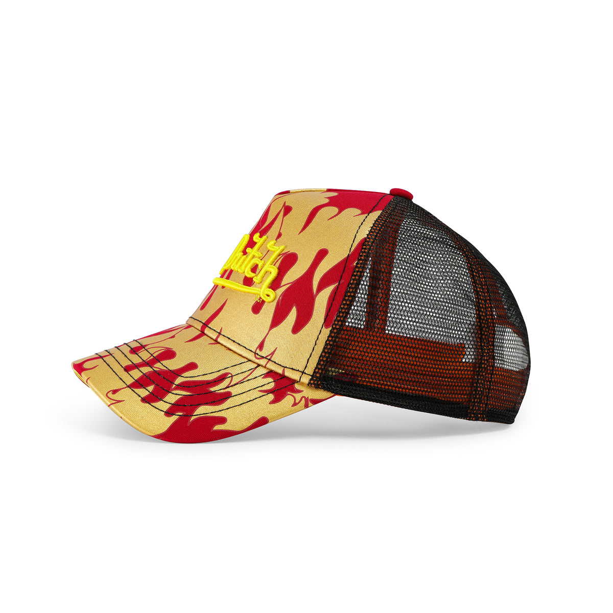 City of Angels Red Yellow Trucker Hat