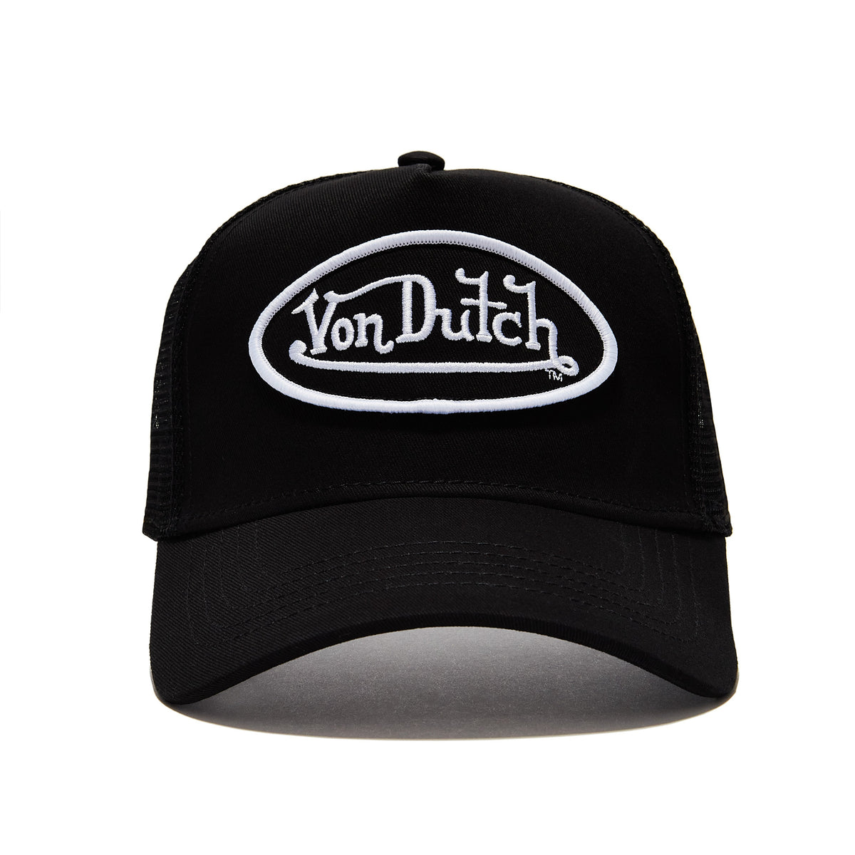 Black & White Classic Trucker Hat 51