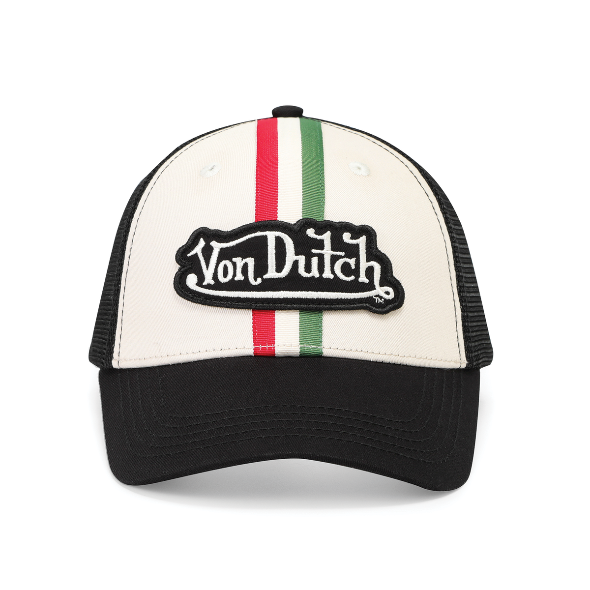 Euro Stripe Trucker Hat