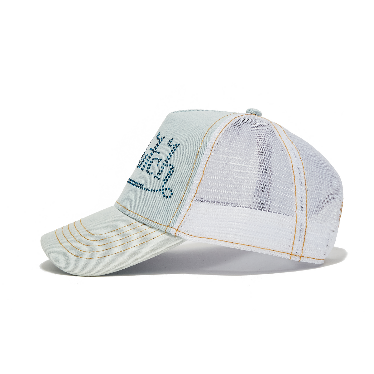 Light Stone Denim Trucker Hat 339