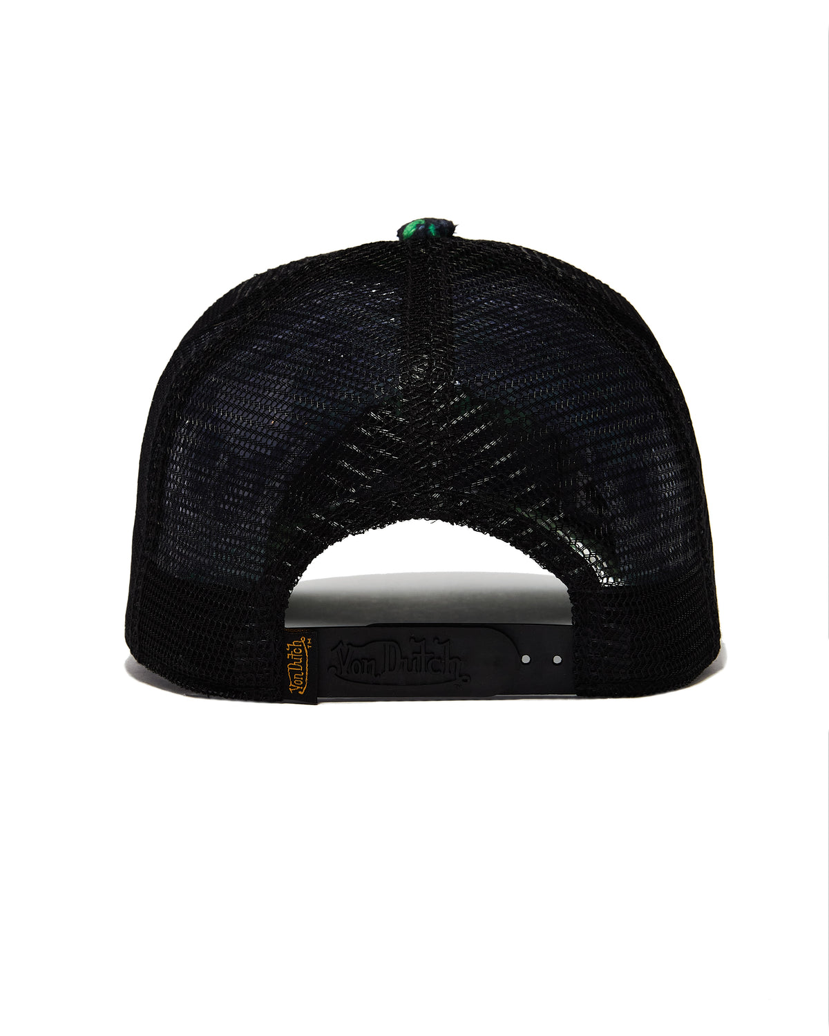 Lime Cheetah Velvet Trucker Hat