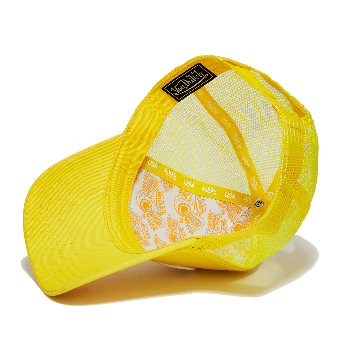 Yellow & White Trucker Hat