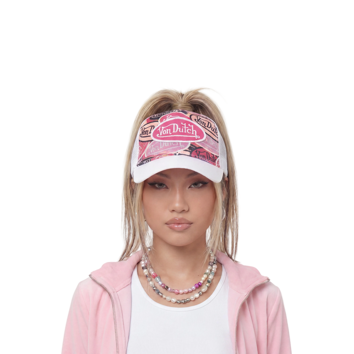 Pink Billboard Trucker Hat