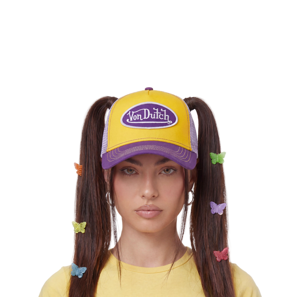 Purple Gold Trucker Hat