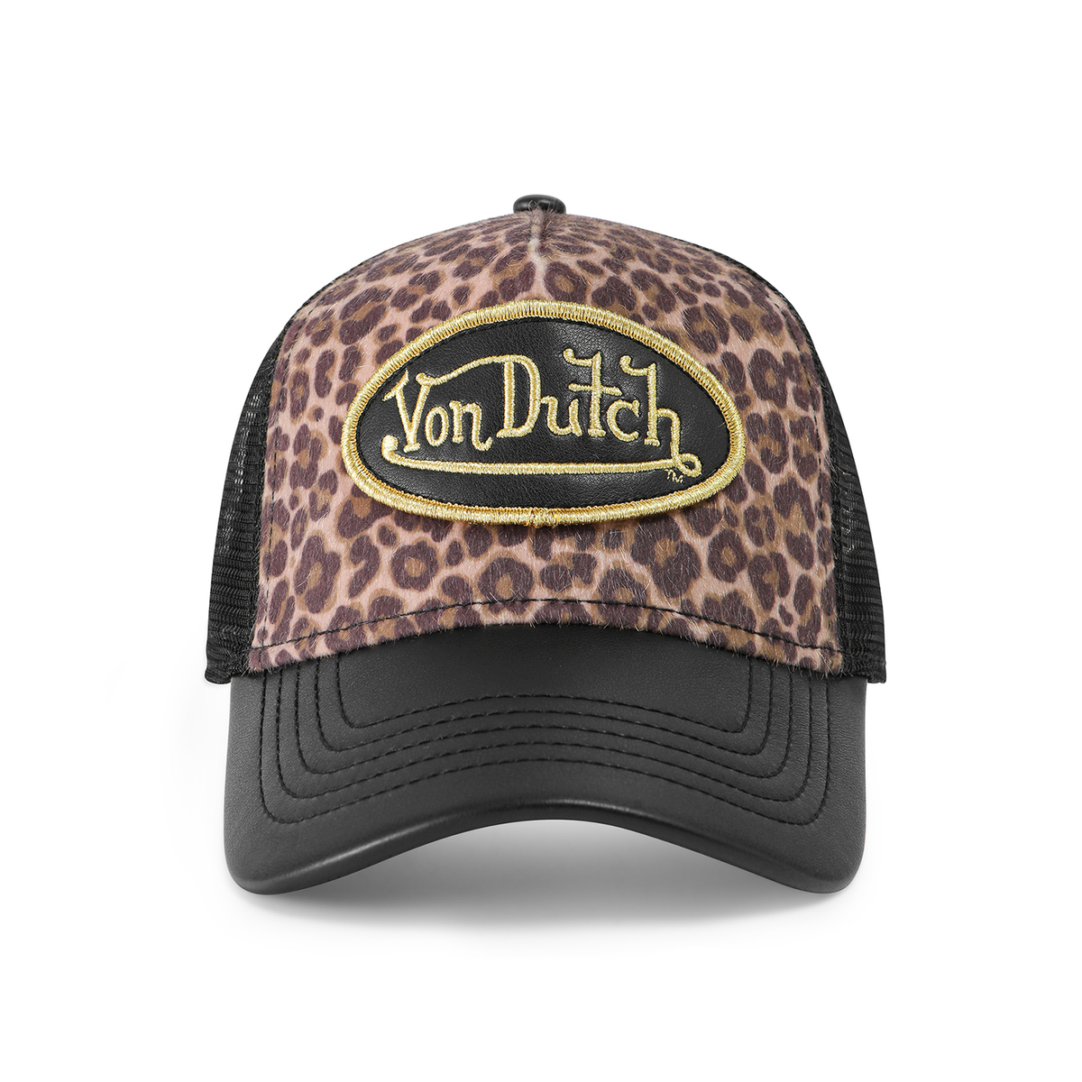 Vegan Leather Trucker Hat