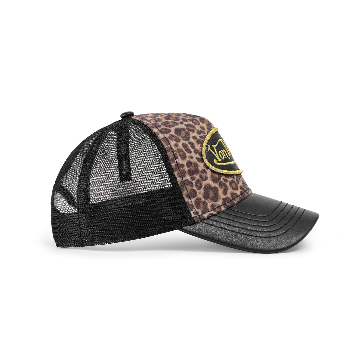 Vegan Leather Trucker Hat