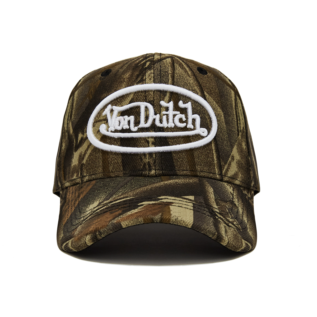 White Tree Camo Strapback Trucker Hat