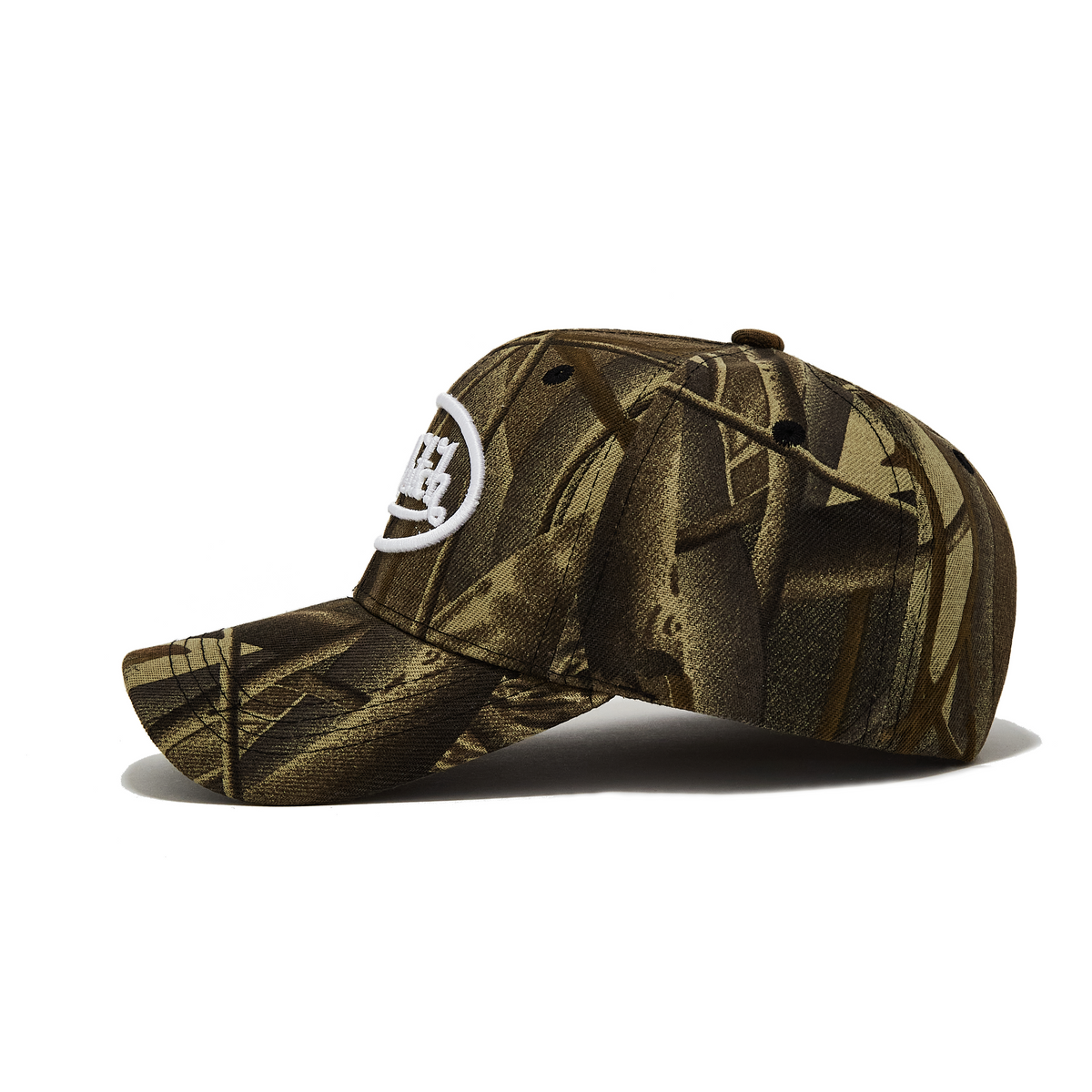 White Tree Camo Strapback Trucker Hat