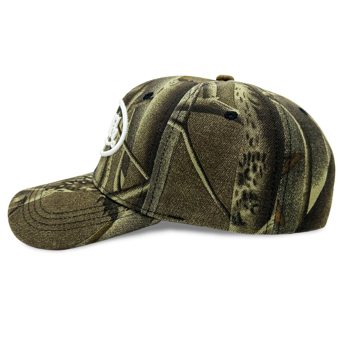 White Tree Camo Strapback Trucker Hat