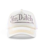 White with Purple Rhinestones