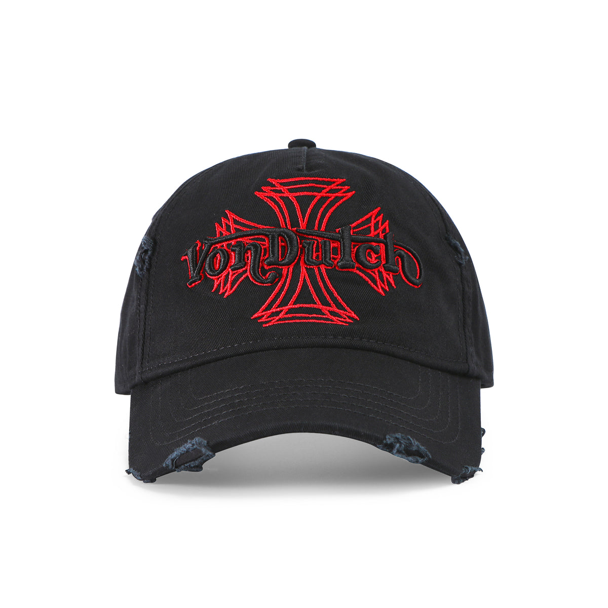 Von Dutch x Raw Cuts Distressed Hat