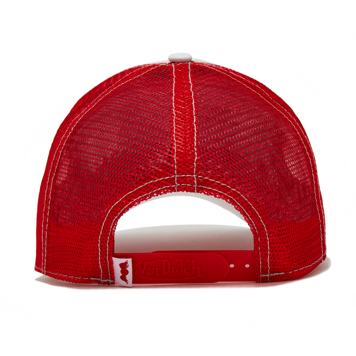 White & Red Trucker Hat