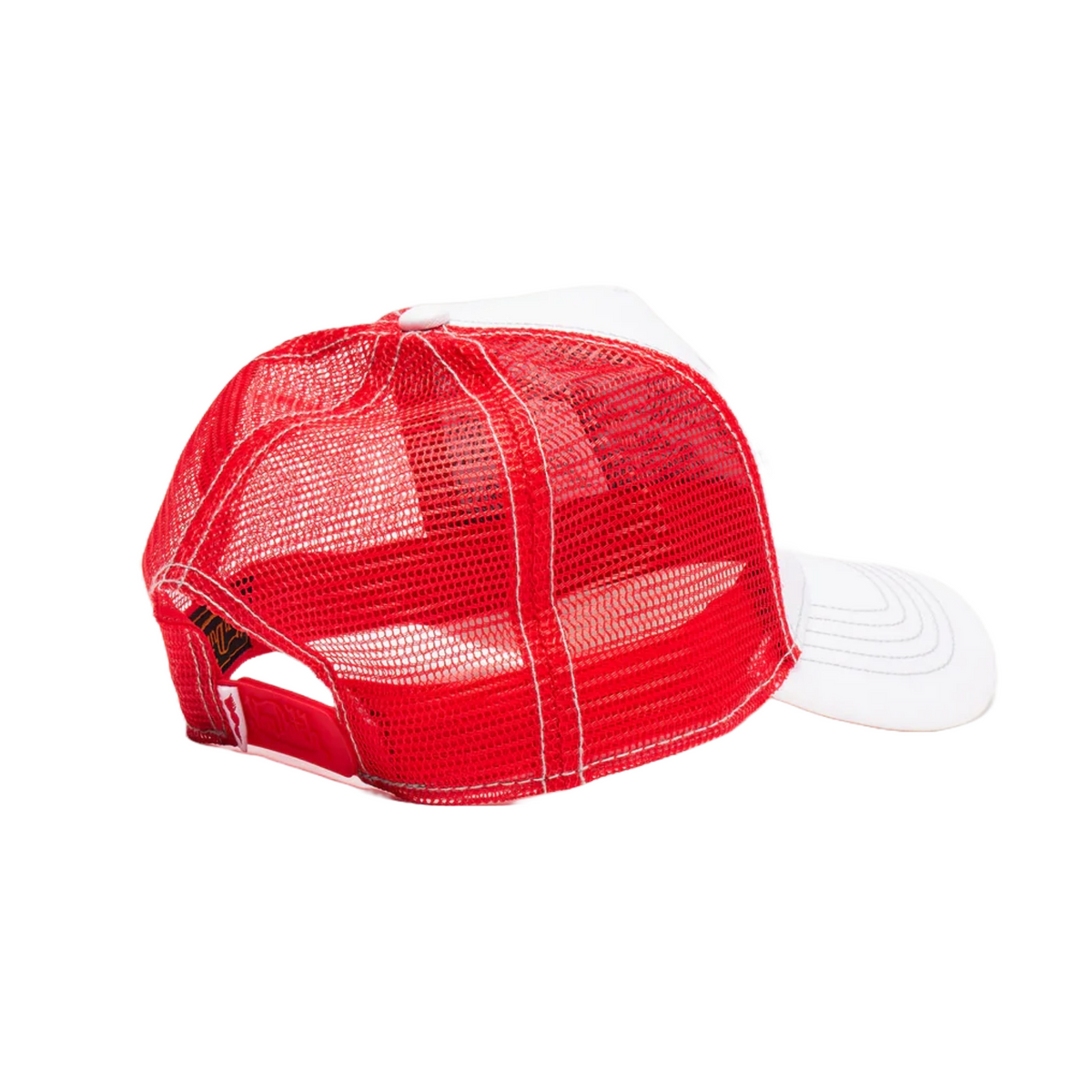 White & Red Trucker Hat