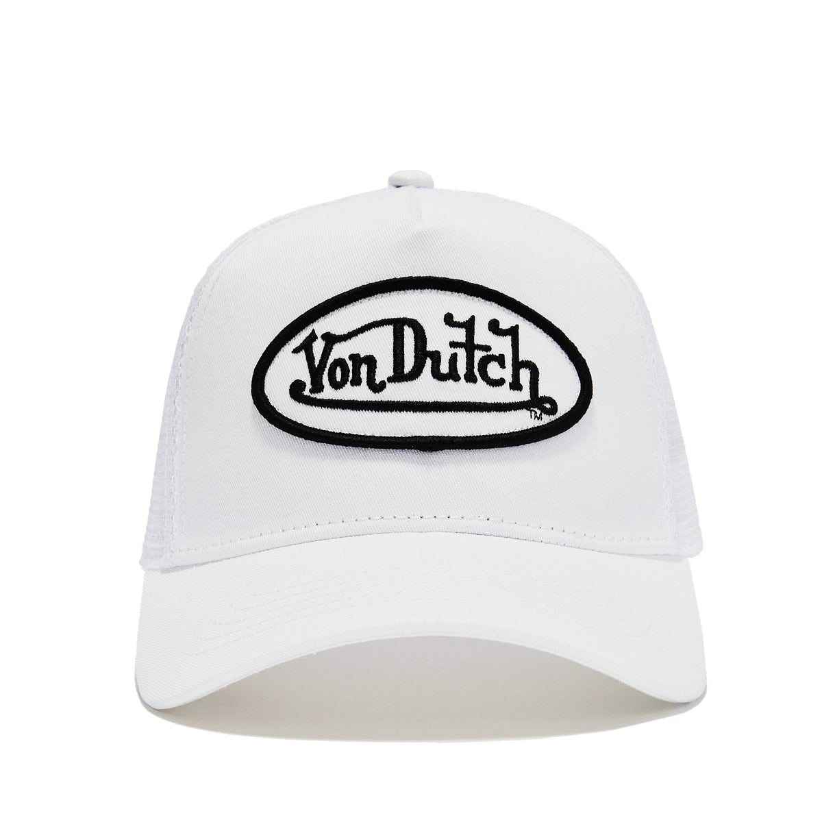 White & Black Classic Trucker Hat
